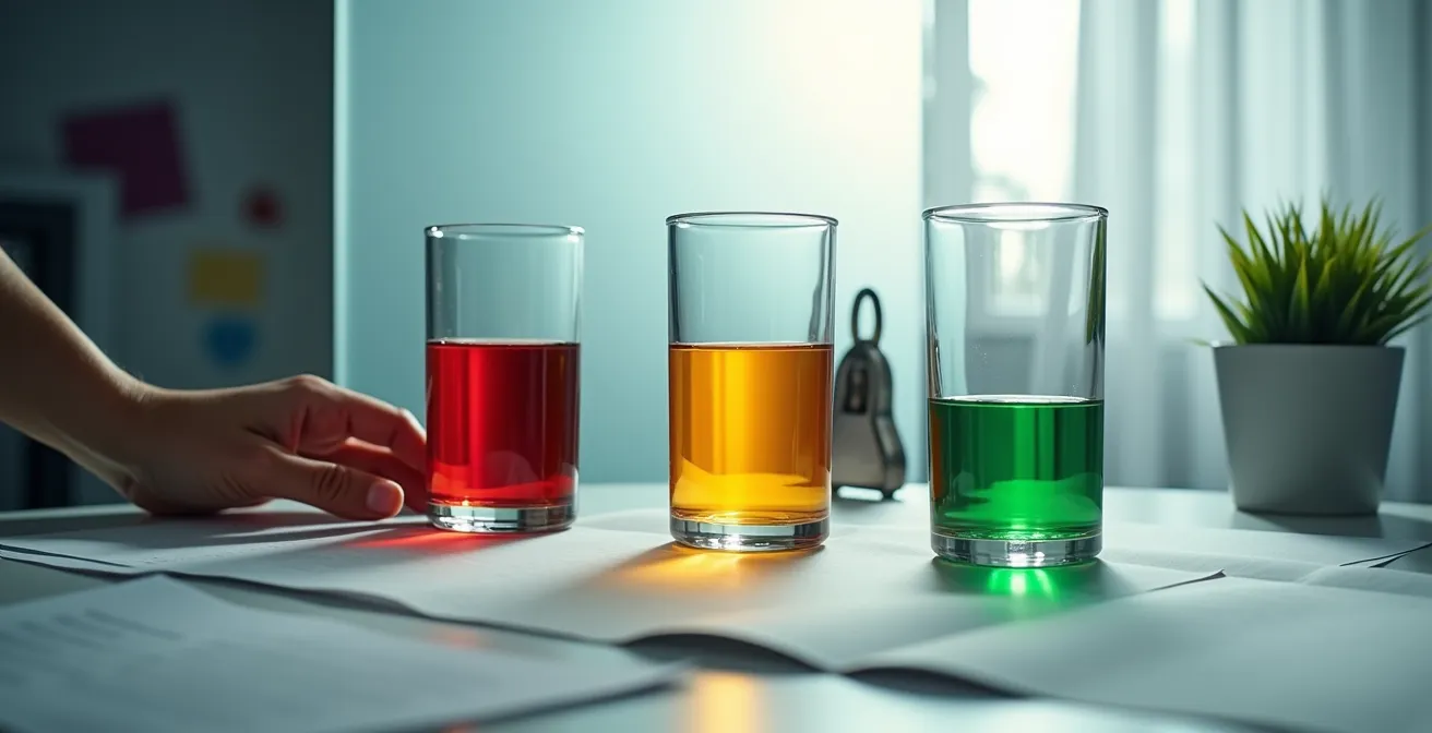 Visuele weergave van het data risico stoplichtmodel voor veilig AI-gebruik in de administratie