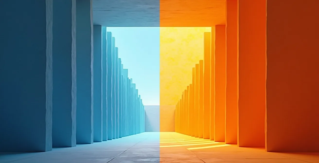 Grafiek die de trage warmtedoorgang door biobased isolatie toont in vergelijking met traditionele materialen